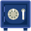 In-room digital safe for valuables